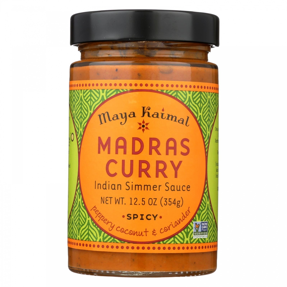 Maya Kaimal Madras Curry Simmer Sauce - 6개 묶음상품 - 12.5 oz.