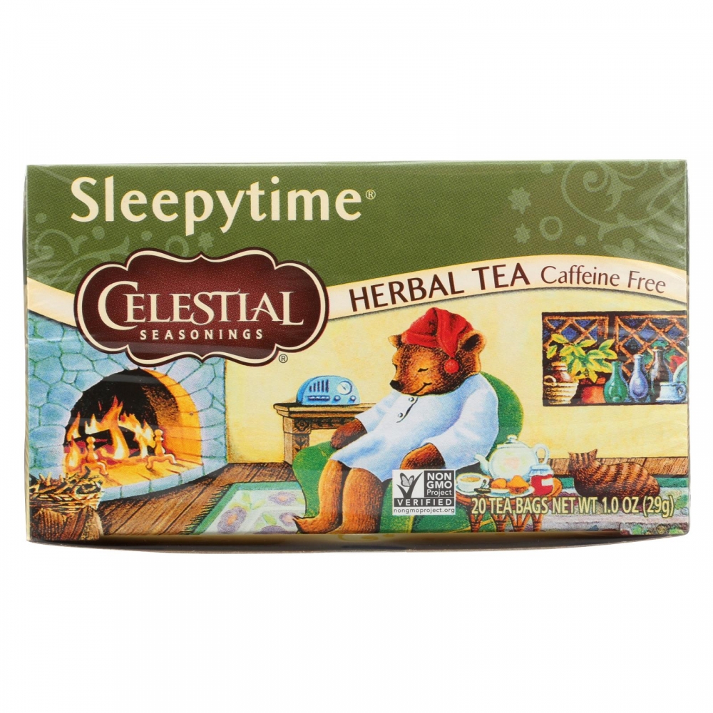 Celestial Seasonings Sleepytime Herbal Tea Caffeine Free - 20 Tea Bags - 6개 묶음상품