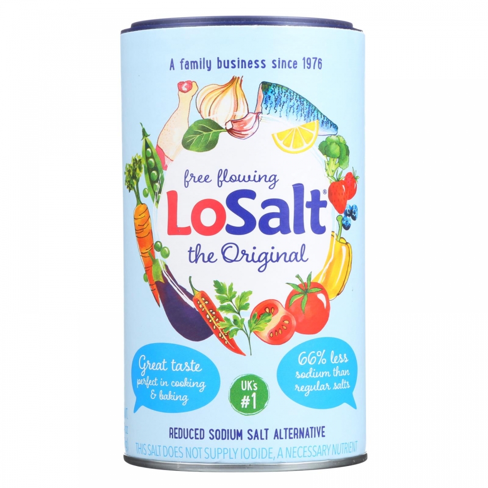 Losalt Reduced Sodium Salt - 6개 묶음상품 - 12.35 oz.