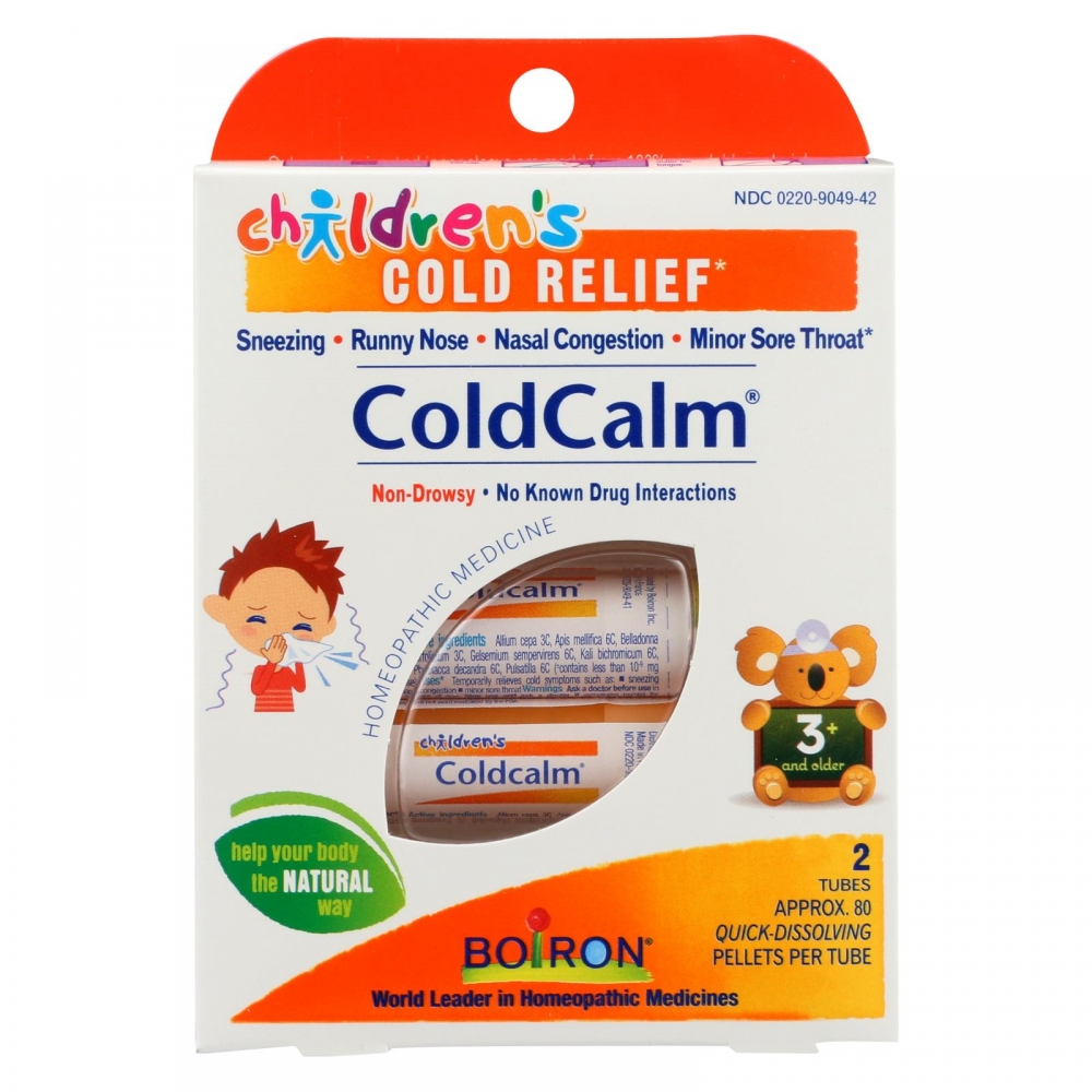 Boiron - Children's Cold Calm Pellets - 2 Doses