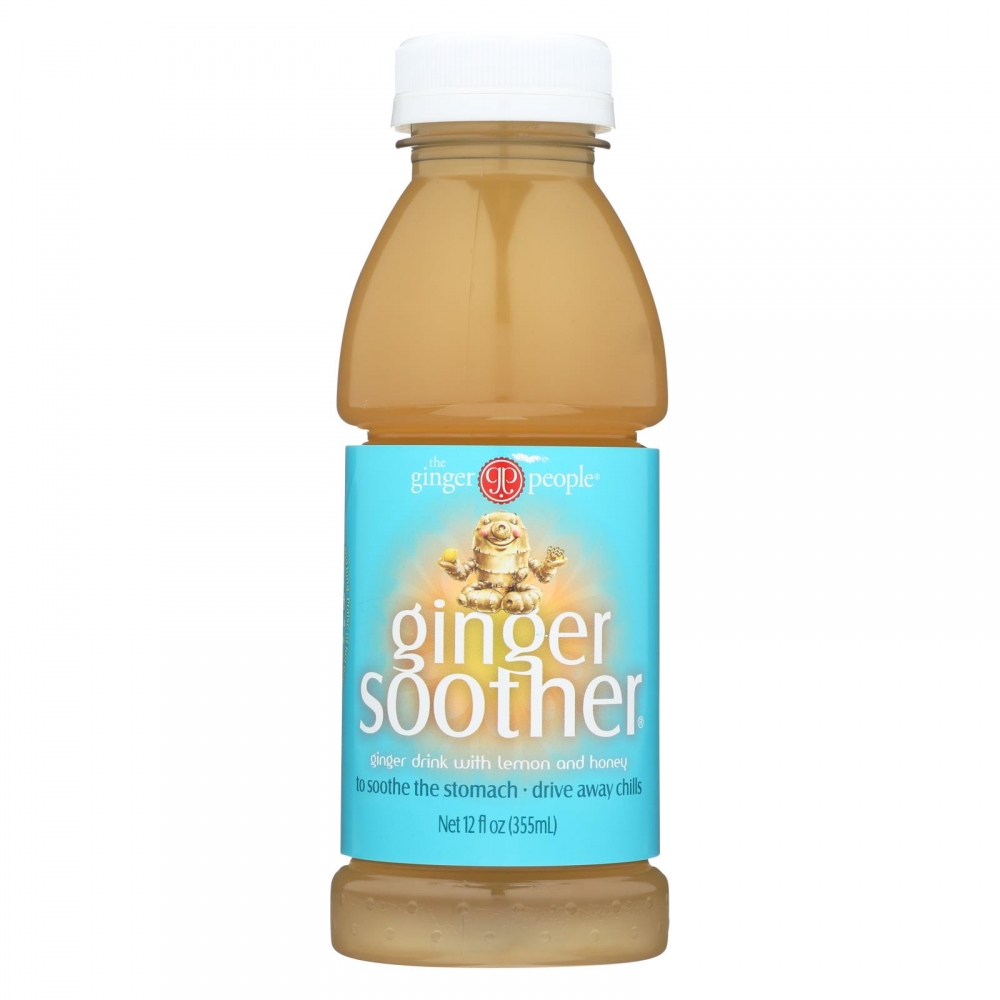 The Ginger People Soother - Ginger - 24개 묶음상품 - 12 Fl oz.