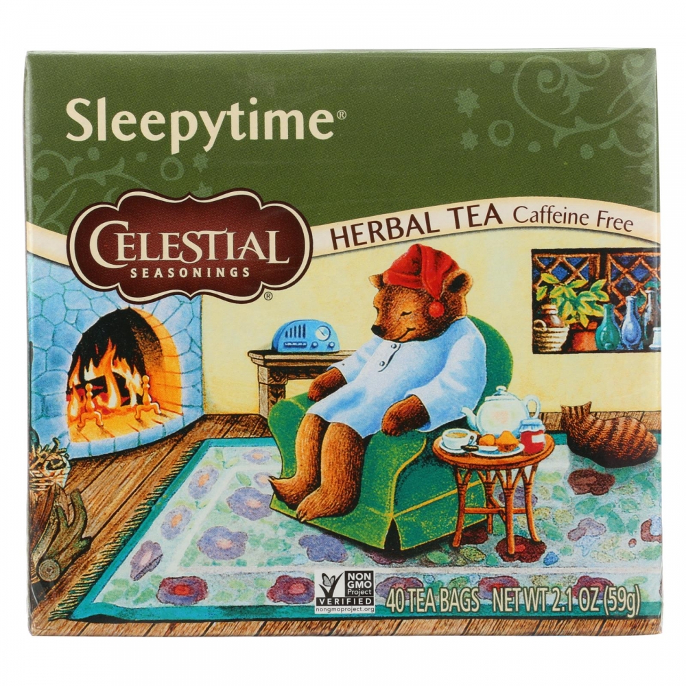 Celestial Seasonings Herbal Tea - Sleepytime - Caffeine Free - 6개 묶음상품 - 40 Bags