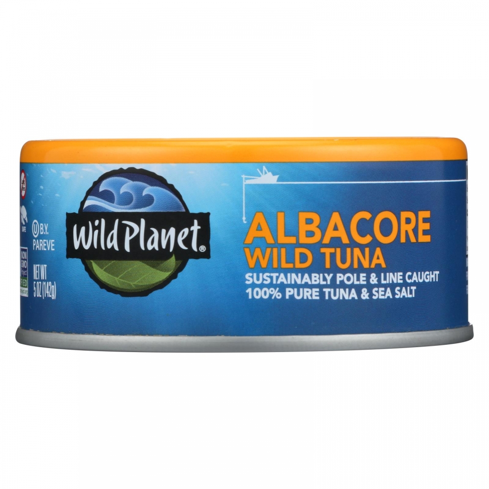 Wild Planet Albacore Tuna - Low Mercury - 12개 묶음상품 - 5 oz.