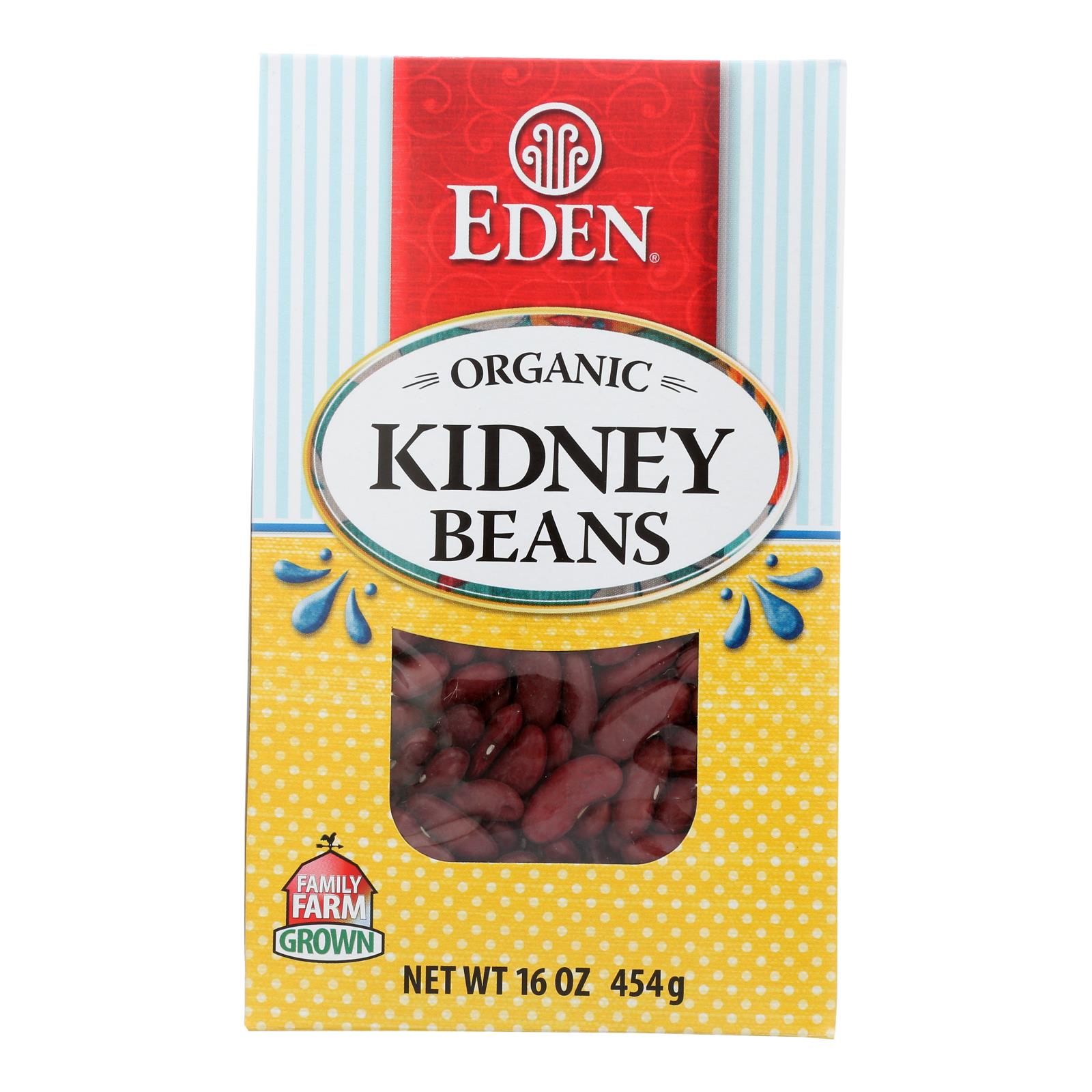 Eden Foods - Beans Kidney Dry - 12개 묶음상품 - 16 OZ