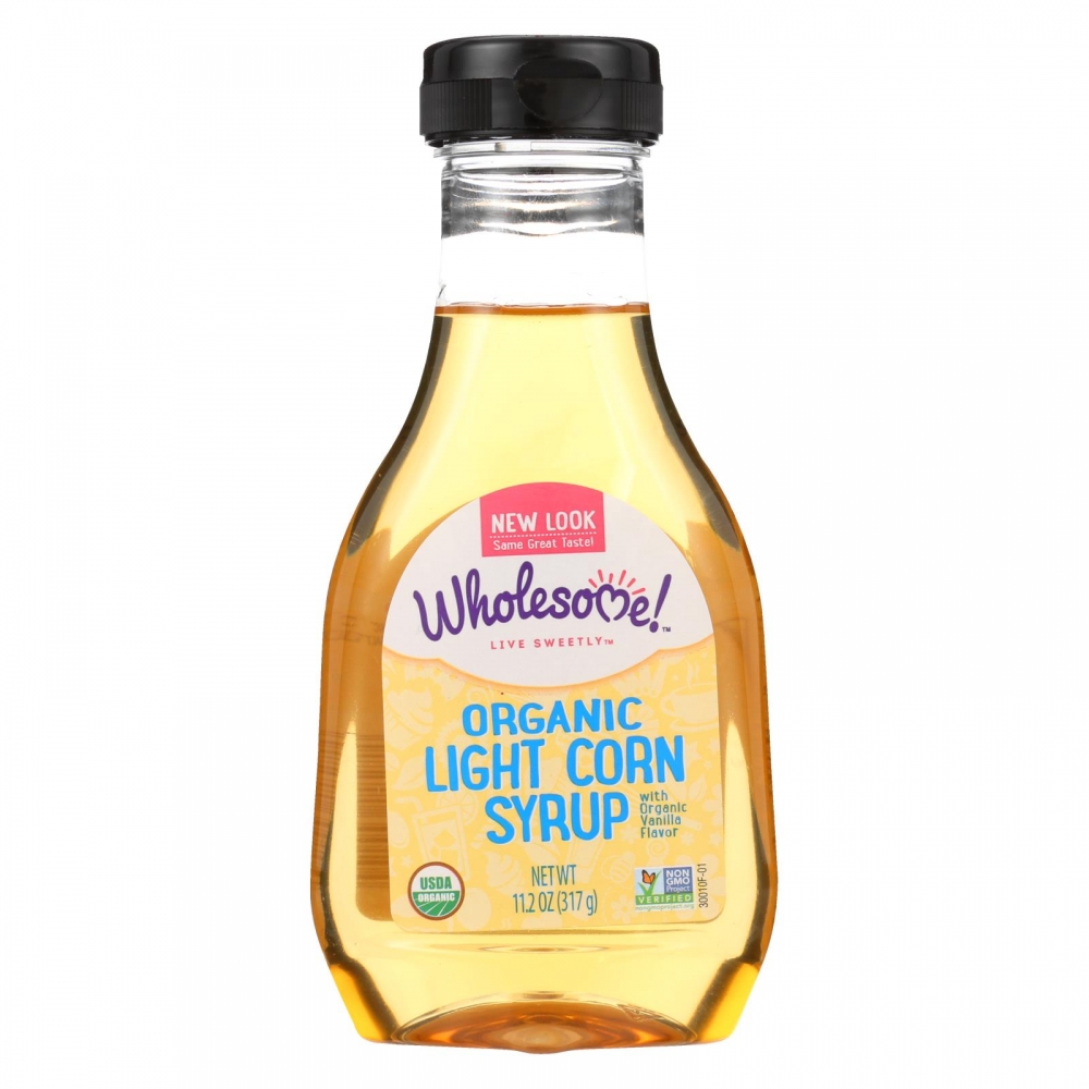 Wholesome Sweeteners Light Corn Syrup - Liquid Sweetener - 6개 묶음상품 - 11.2 oz.