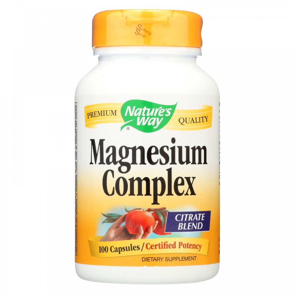Nature's Way - Magnesium Complex - 100 Capsules