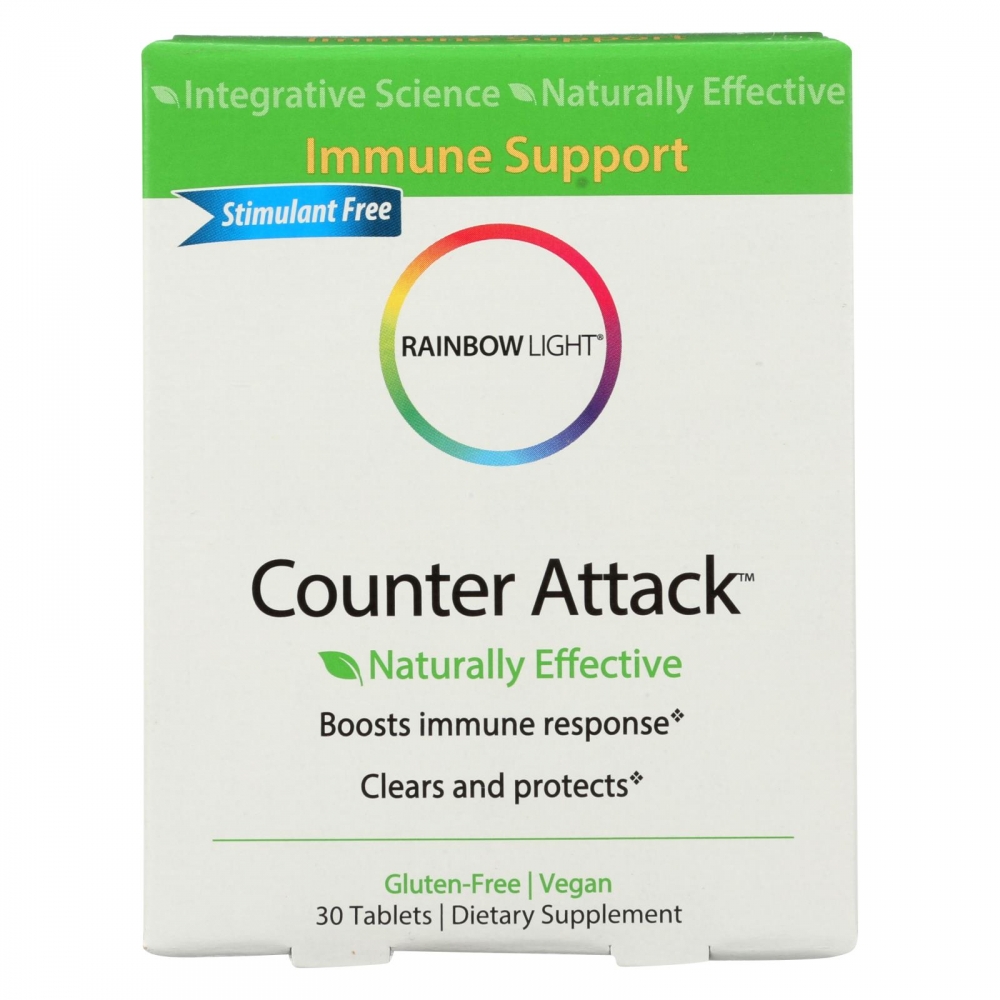 Rainbow Light Counter Attack - 30 Tablets