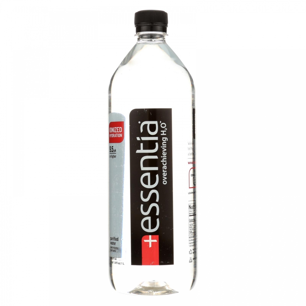 Essentia Hydration Perfected Drinking Water - 9.5 ph. - 12개 묶음상품 - 1 Liter