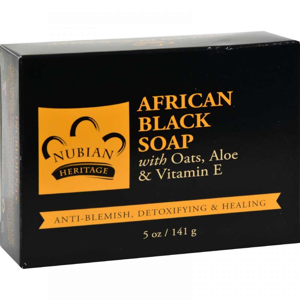 Nubian Heritage Bar Soap African Black - 5 oz