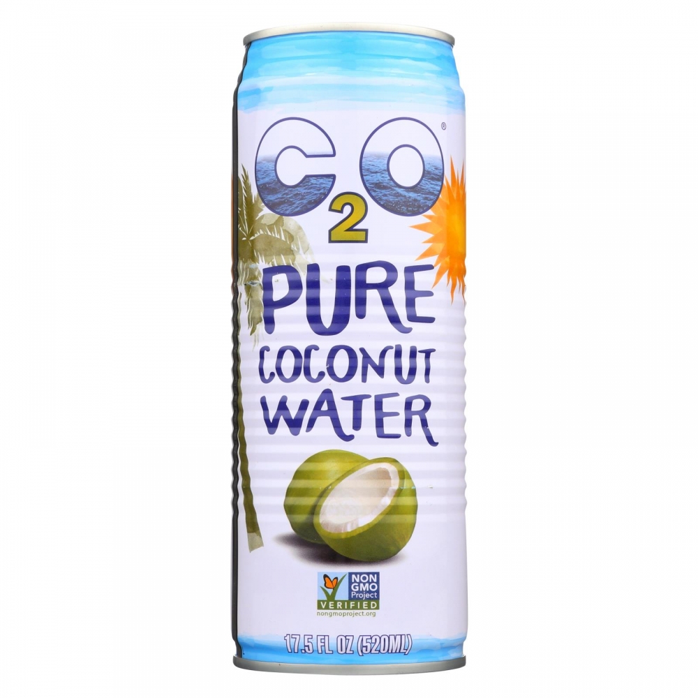 C2O - Pure Coconut Water Pure Coconut Water - 12개 묶음상품 - 17.5 fl oz