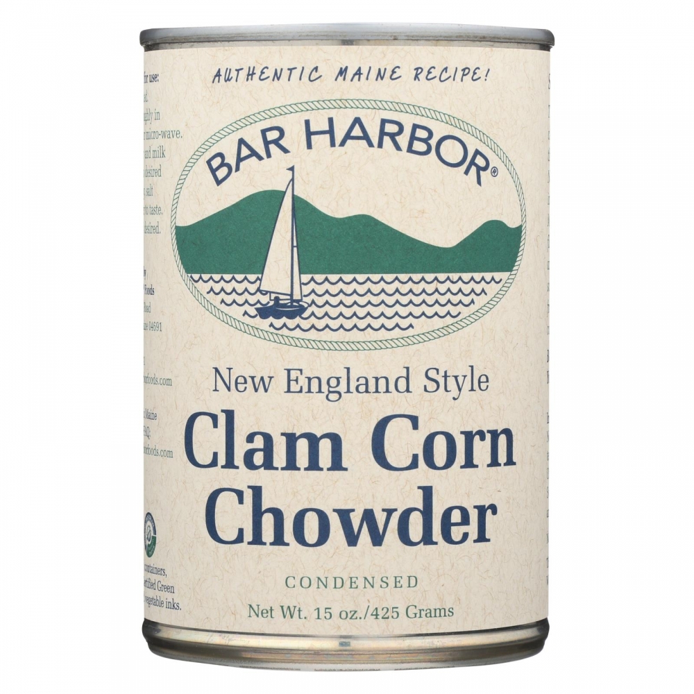 Bar Harbor - Clam and Corn Chowder - 6개 묶음상품 - 15 oz.