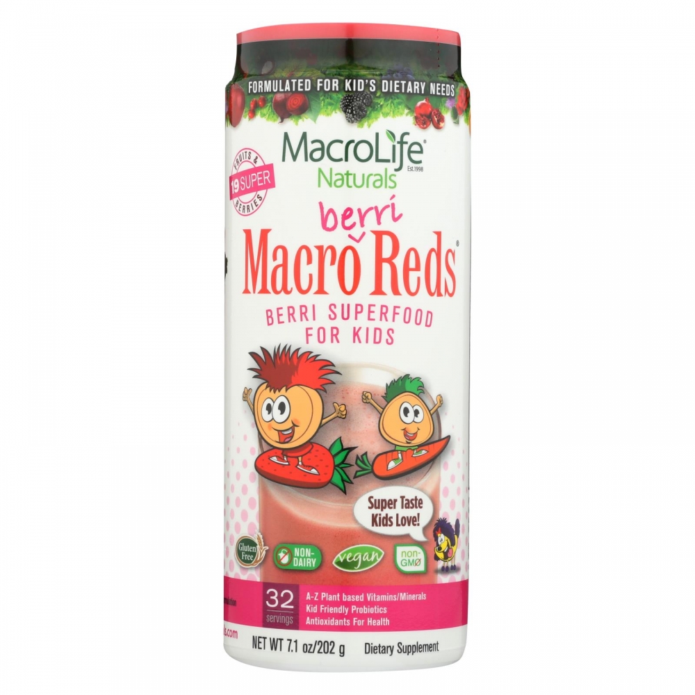 MacroLife Naturals Jr. Macro Reds for Kids Berri - 7.1 oz