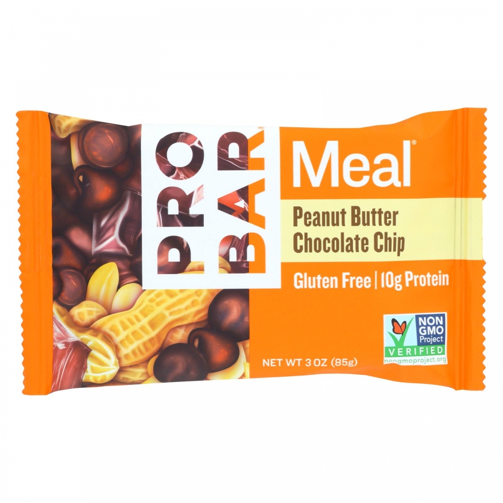 Probar Organic Peanut Butter Chocolate Chip Bar - 12개 묶음상품 - 3 oz