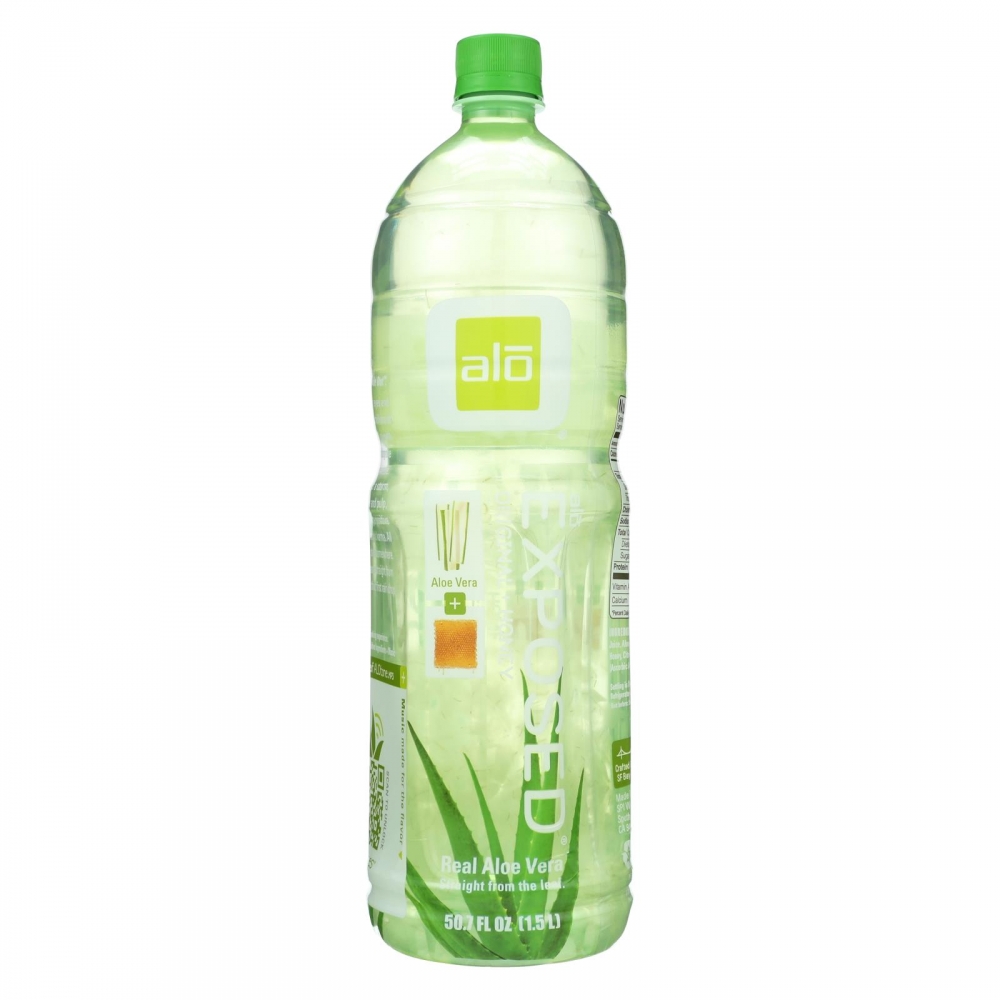 Alo Original Exposed Aloe Vera Juice Drink - Original and Honey - 6개 묶음상품 - 50.7 fl oz.