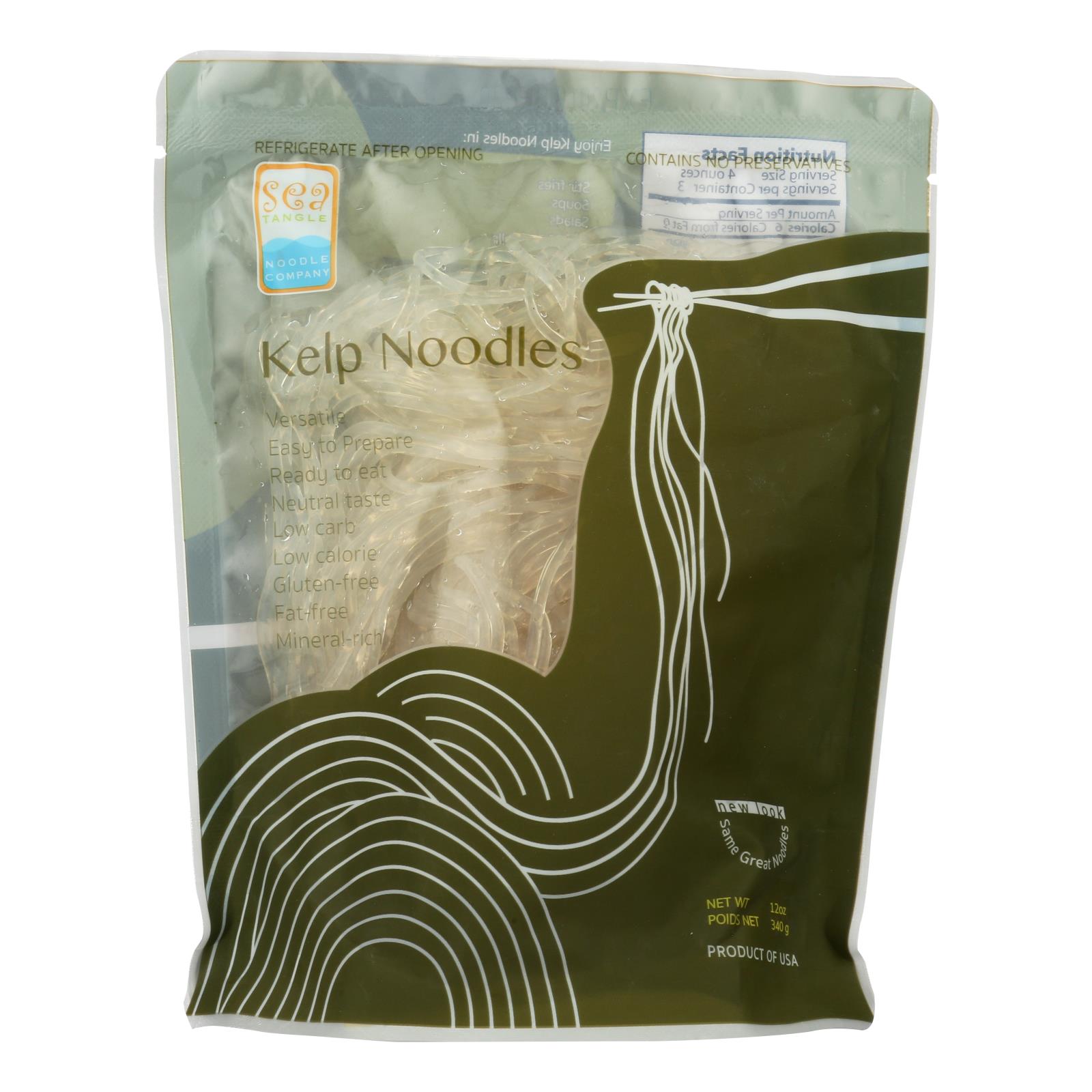 Sea Tangle Noodle Company Kelp Noodles - 12개 묶음상품 - 12 OZ