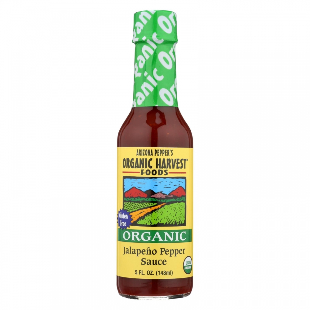 Organic Harvest Pepper Sauce - Organic Jalapeno - 12개 묶음상품 - 5 oz.