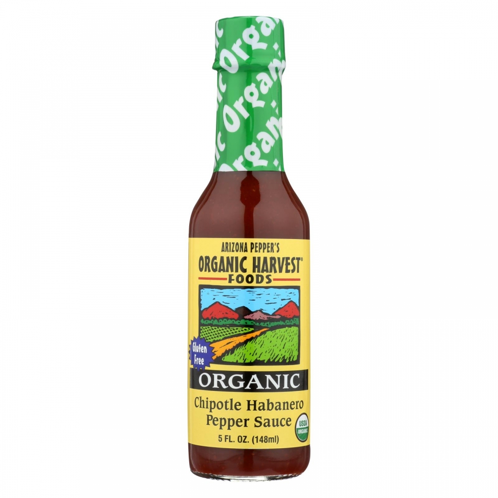 Organic Harvest Pepper Sauce - Chipotle Habanero - 12개 묶음상품 - 5 oz.