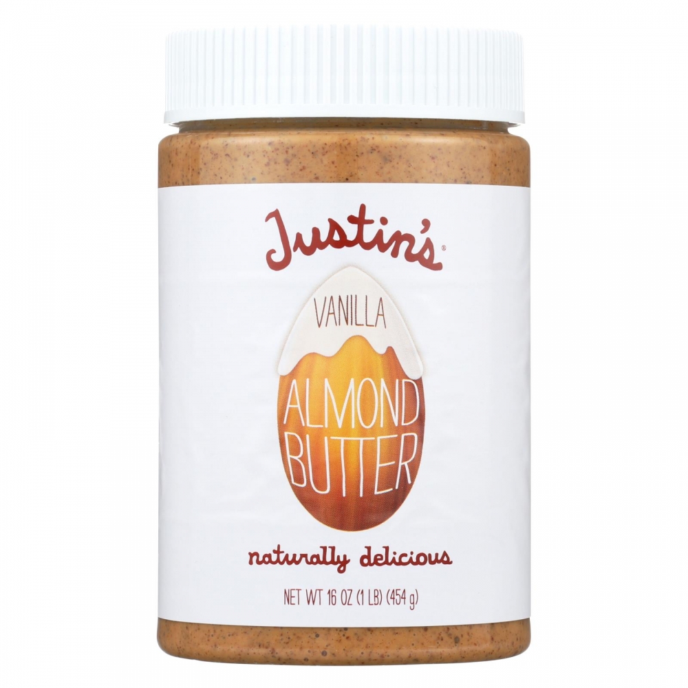 Justin's Nut Butter Almond Butter - Vanilla - 6개 묶음상품 - 16 oz.