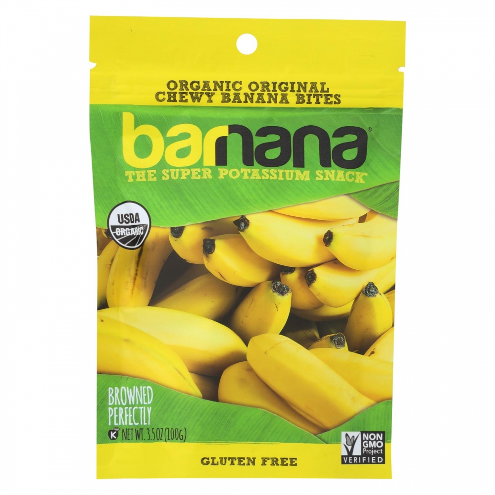 Barnana Banana Bites - Organic - Original - 3.5 oz - 12개 묶음상품