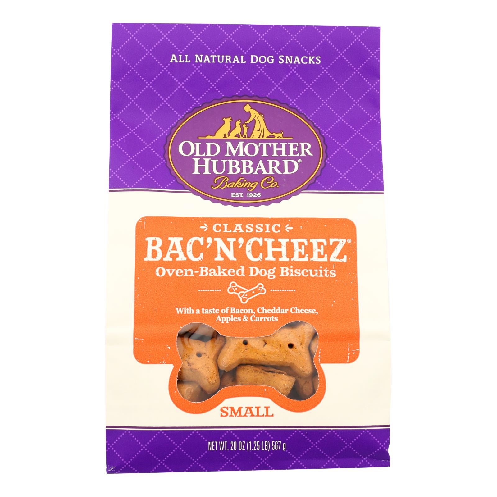 Old Mother Hubbard - Biscuits Bac'n'cheez Sm - 6개 묶음상품 - 20 OZ
