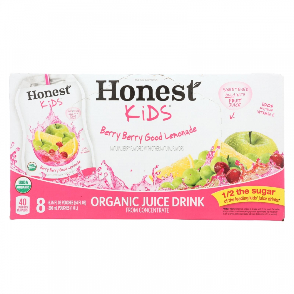Honest Kids Honest Kids Berry Good Lemon - Berry Good Lemon - 4개 묶음상품 - 6.75 Fl oz.