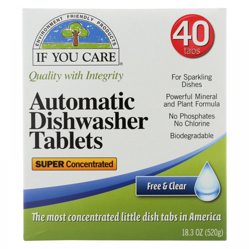 If You Care Automatic Dishwasher Tabs - 40 Count - 8개 묶음상품
