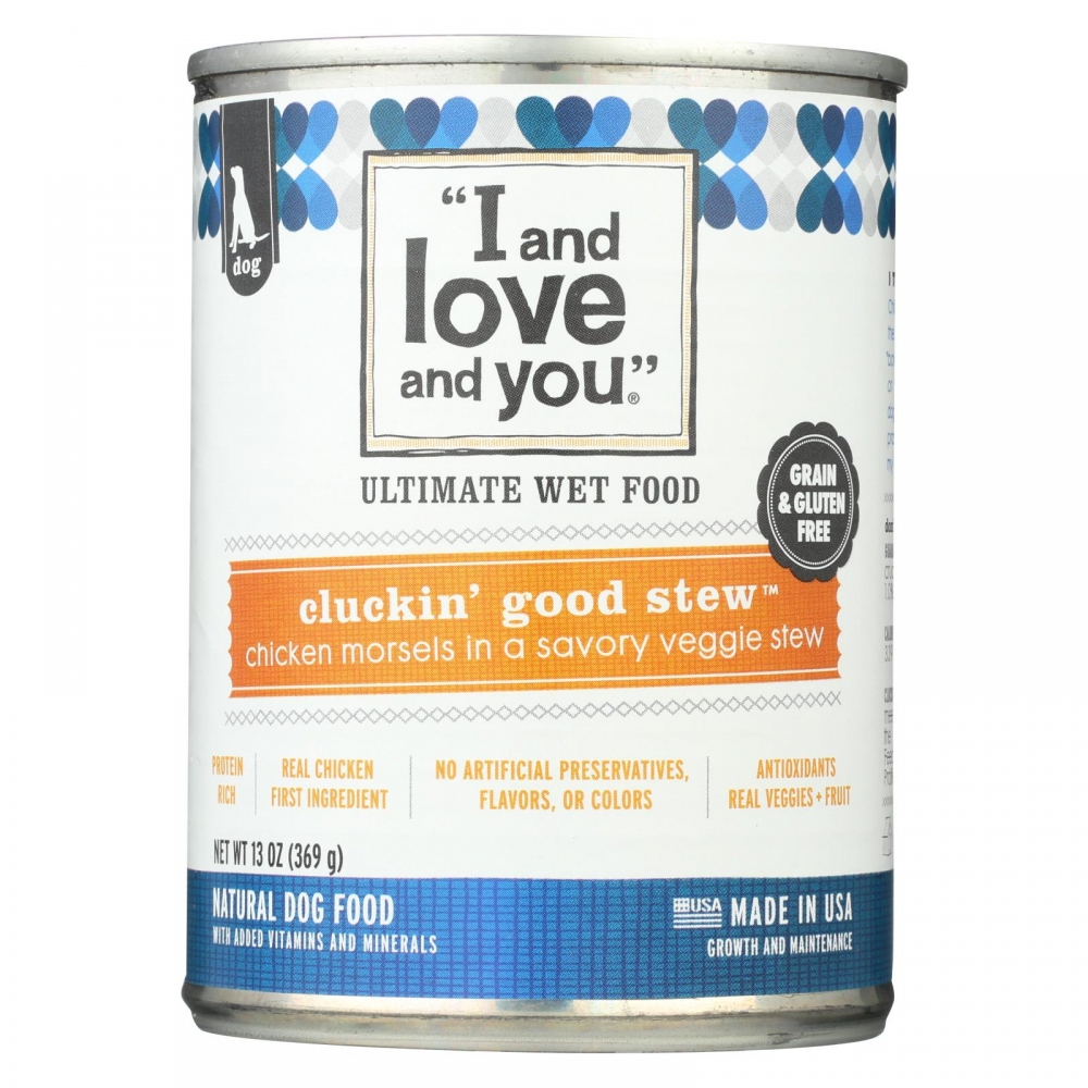I and Love and You Cluckin? Good Stew - Wet Food - 12개 묶음상품 - 13 oz.