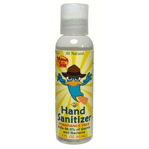 올터레인 Hand Sanitizer - Fragrance Free - Kids Phineas And Ferb - 2 Oz