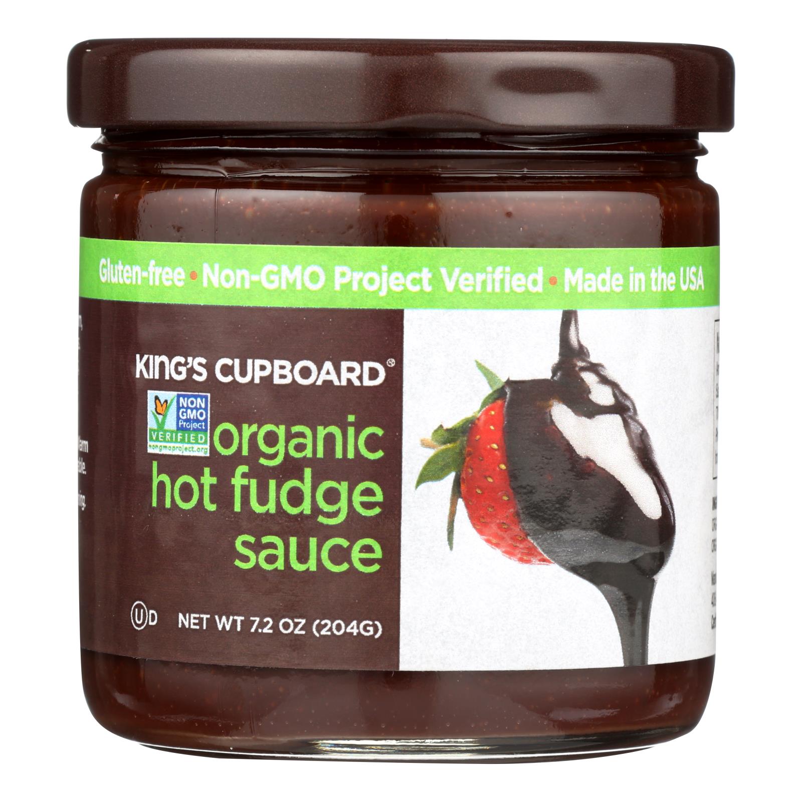 King's Cupboard Hot Fudge Sauce - 12개 묶음상품 - 7.2 OZ