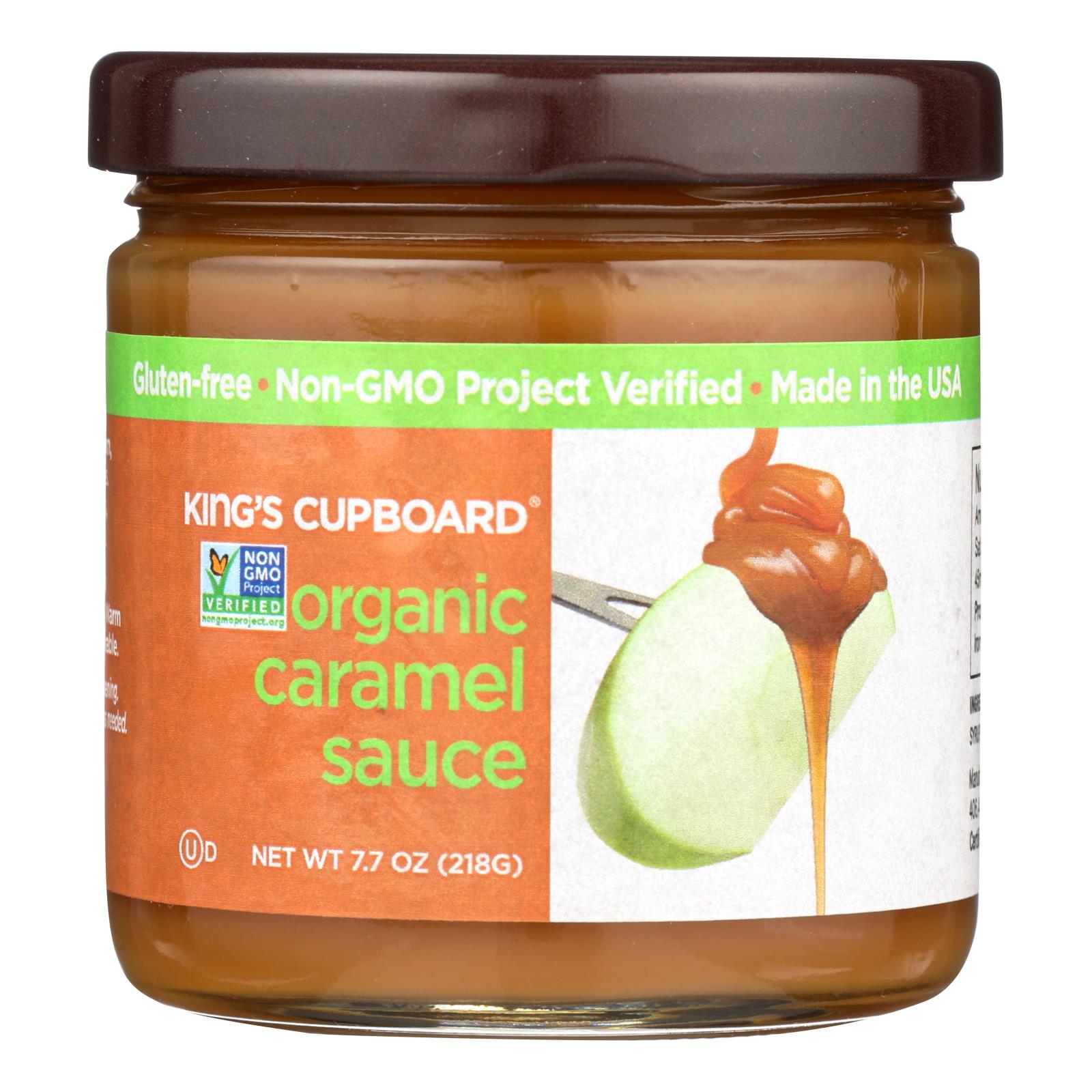 King's Cupboard Caramel Sauce - 12개 묶음상품 - 7.7 OZ