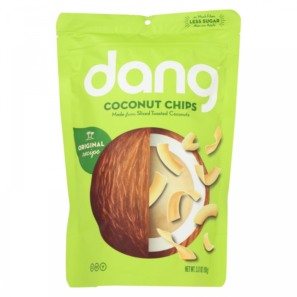Dang - Toasted Coconut Chips - Original Recipe - 12개 묶음상품 - 3.17 oz.