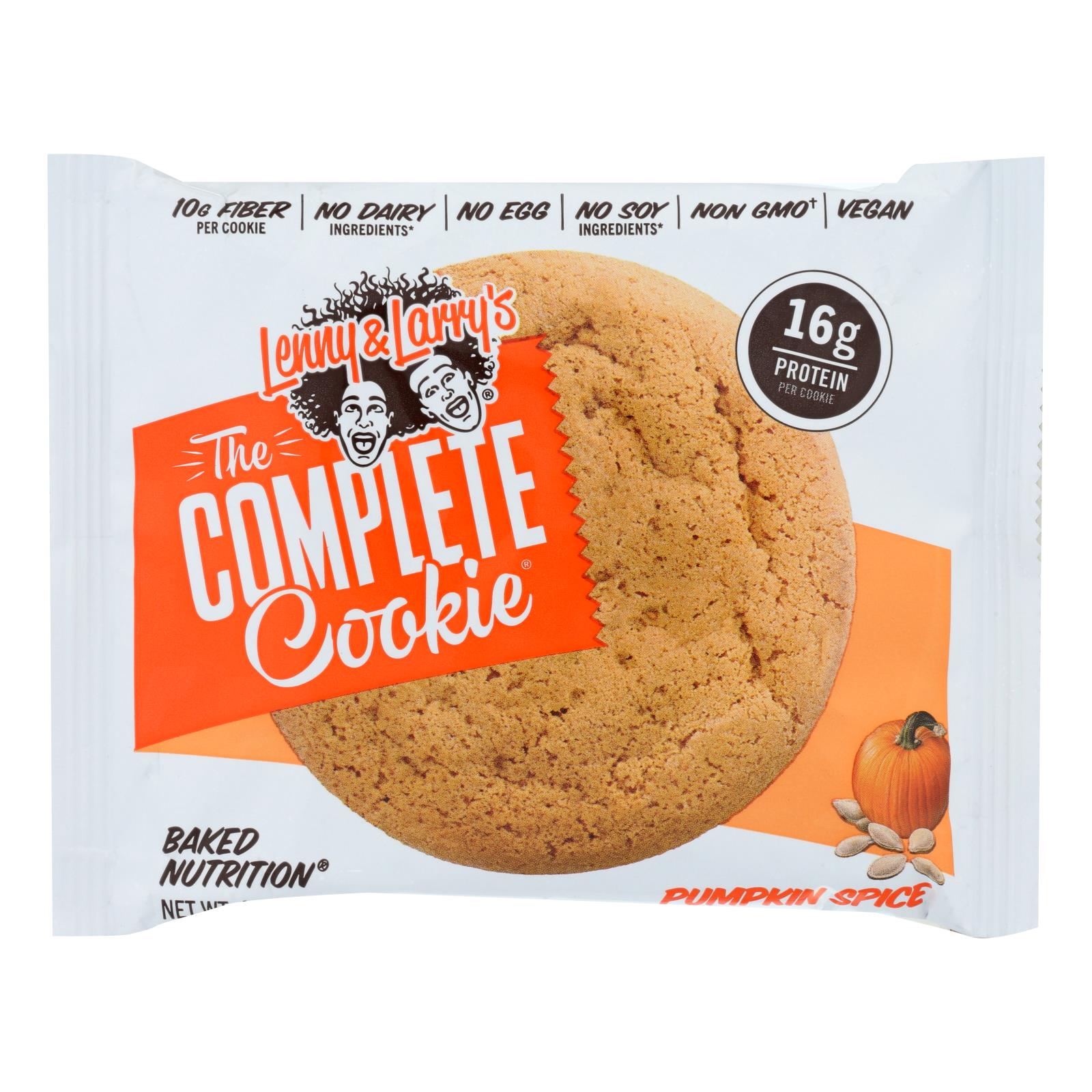 Lenny & Larry's The Complete Cookie With Pumpkin - 12개 묶음상품 - 4 OZ