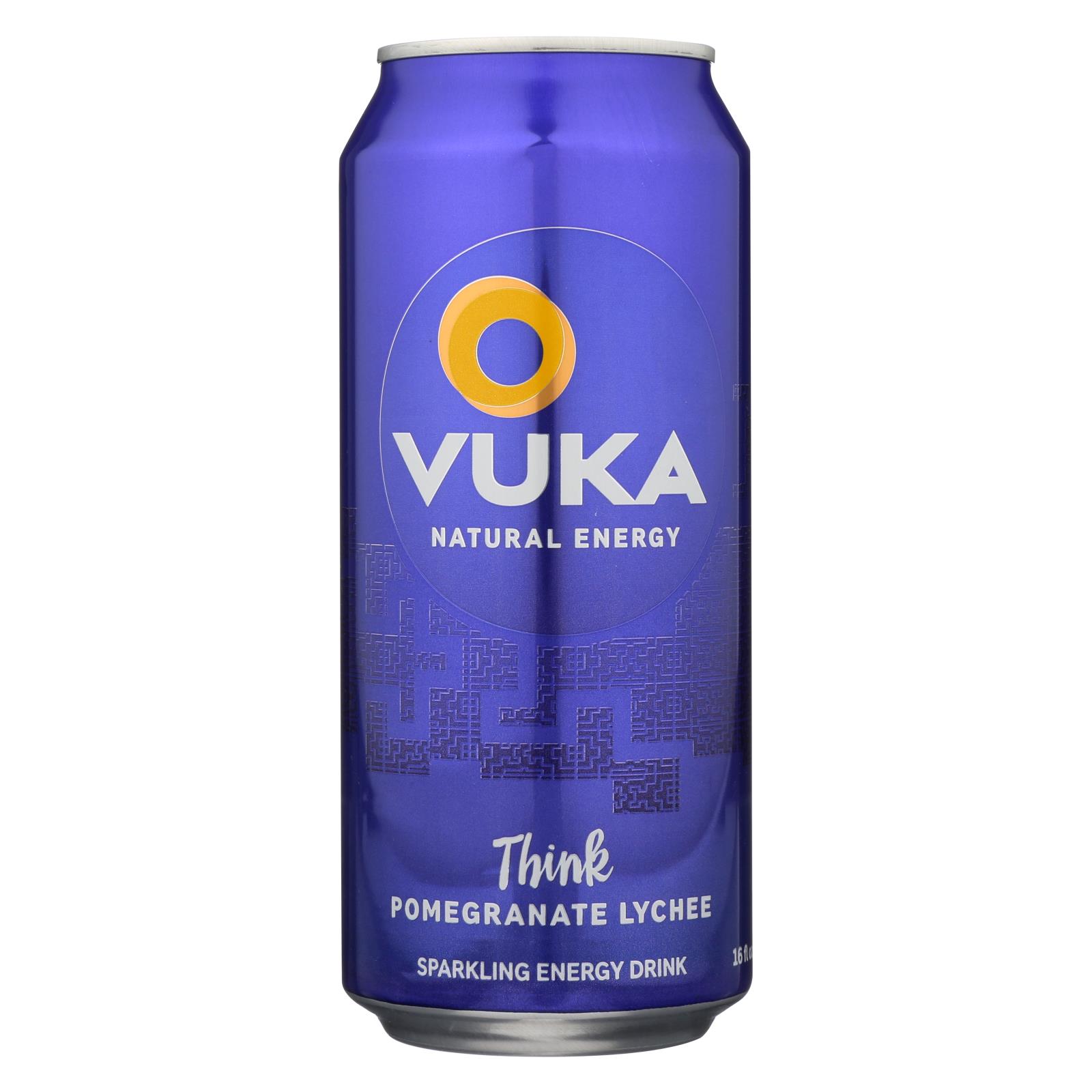 Vuka Think Pomegranate Lychee Energy Drink - 12개 묶음상품 - 16 FZ