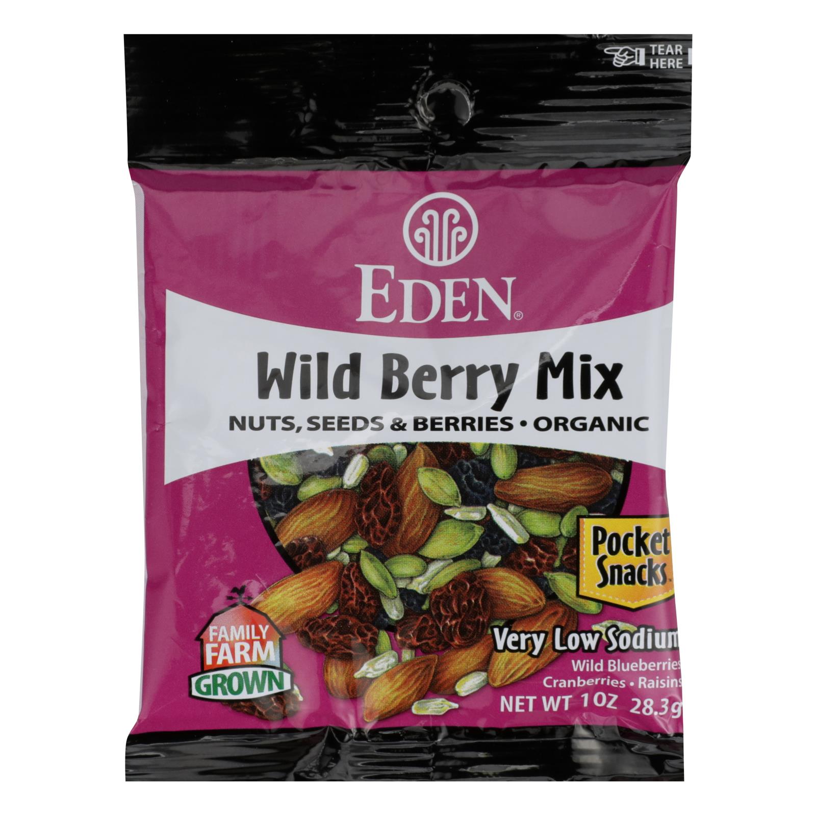 Eden Organic Wild Berry Mix - 12개 묶음상품 - 1 OZ