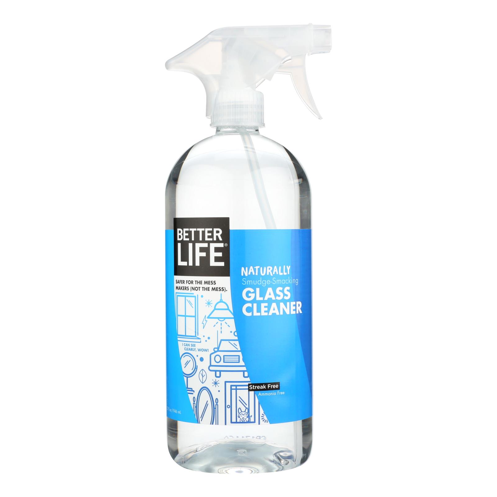 Better Life Glass Cleaner - Case of 6 - 32 FZ