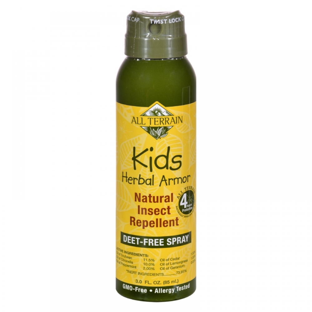 올터레인 Herbal Armor Natural Insect Repellent - Kids - Cont Spry - 3 Oz