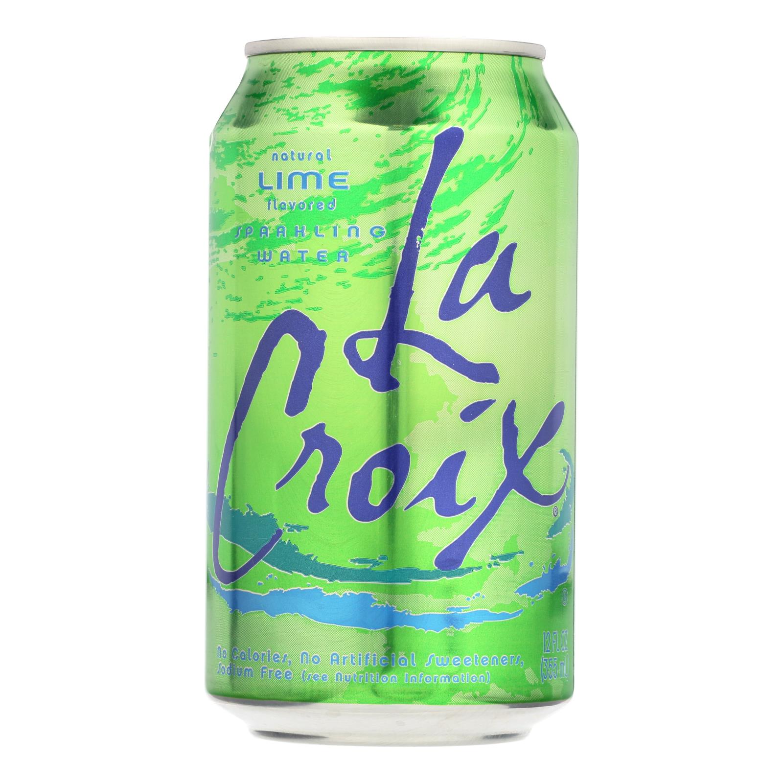 Lacroix - Sparkling Water Lime - Case of 24 - 12 FZ