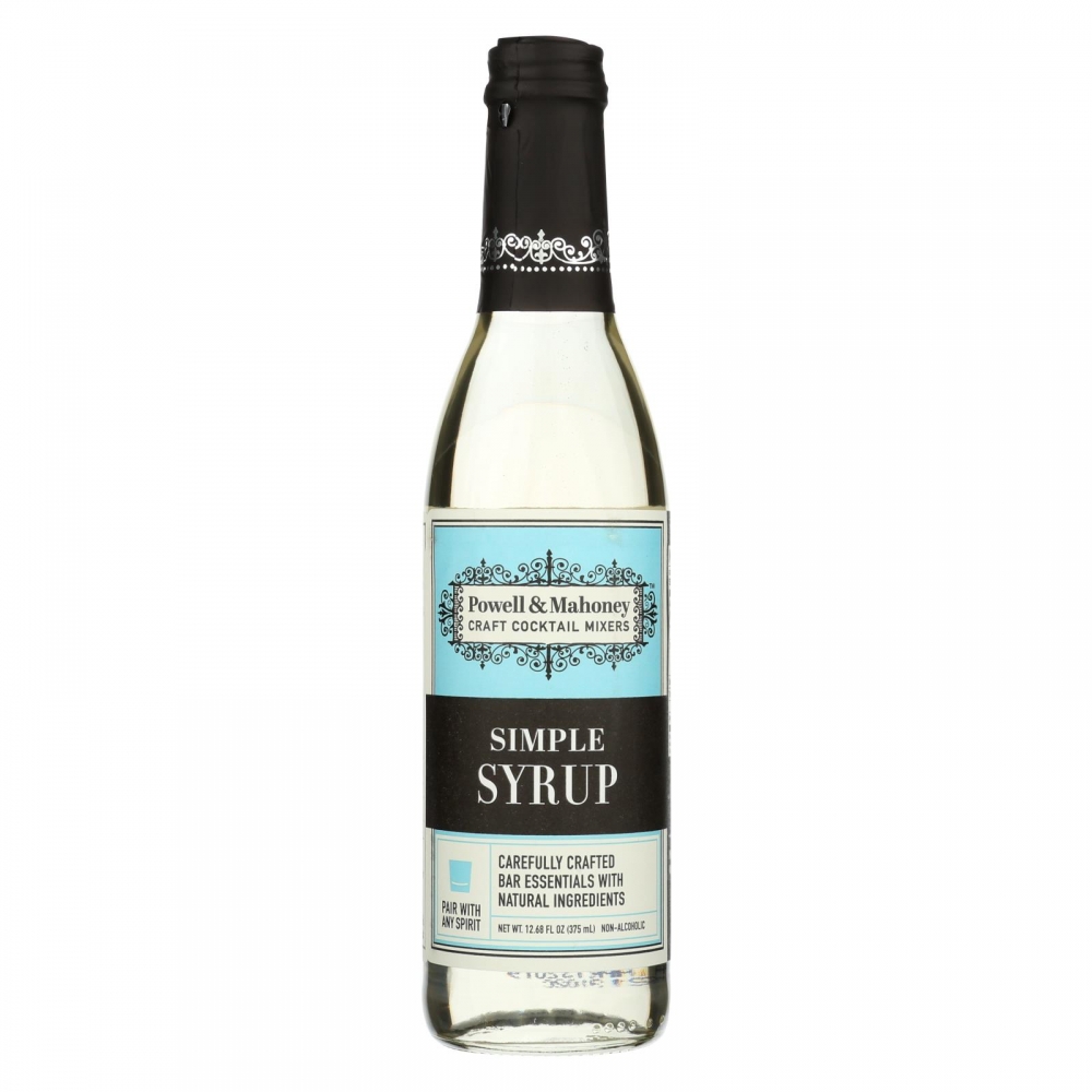 Powell and Mahoney Cocktail Mixer - Simple Syrup - 6개 묶음상품 - 12.68 oz