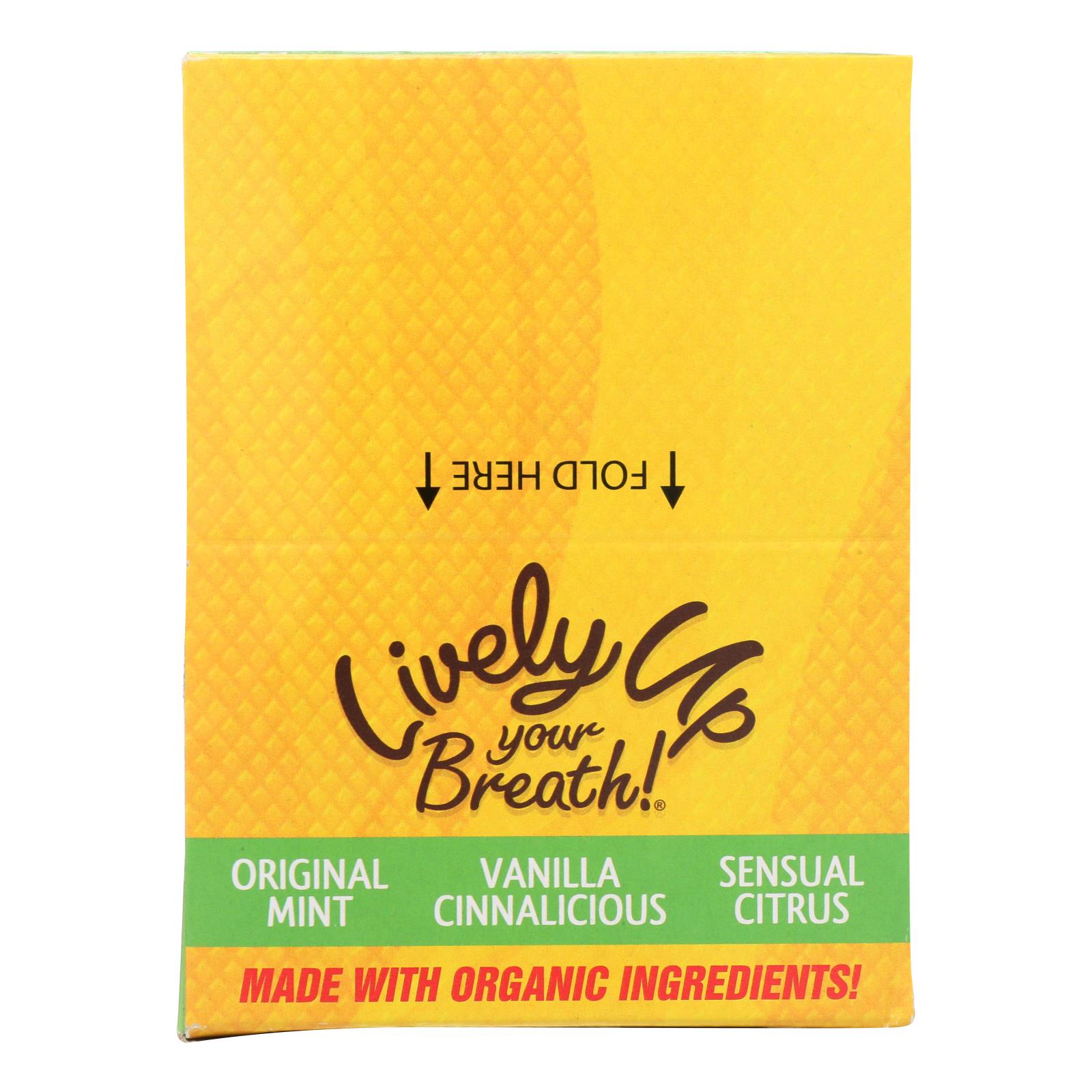 Lively Up Your Breath Breath Fresheners - 12개 묶음상품 - .27 OZ