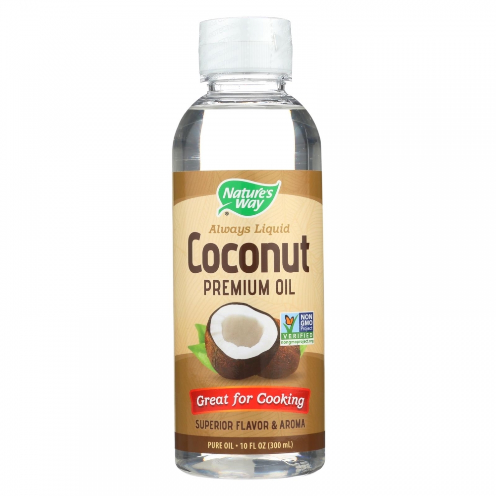 Nature's Way - Liquid Coconut Oil - 10 oz