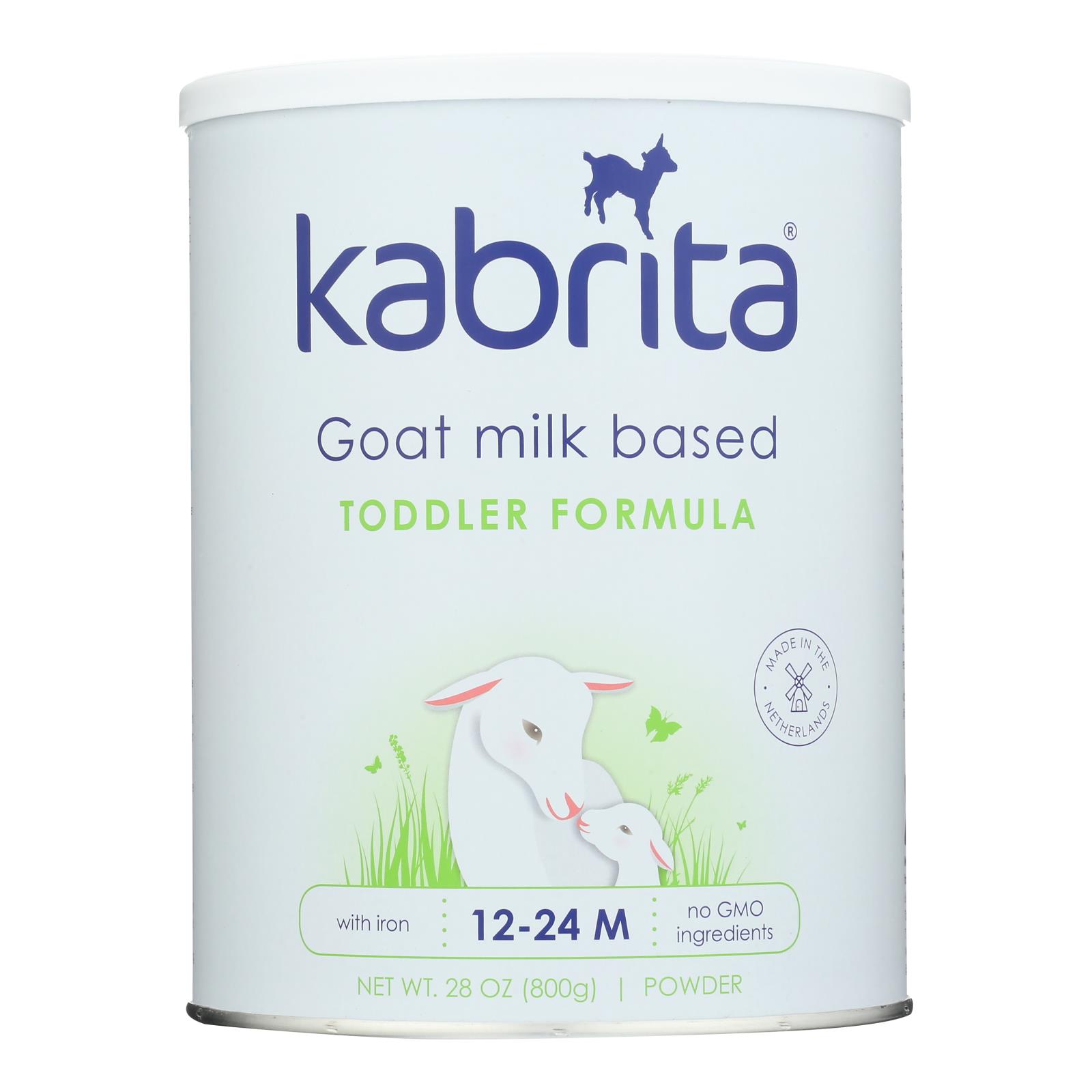 Kabrita Goat Milk Toddler Formula - 12-24 Months - 6개 묶음상품 - 28 oz