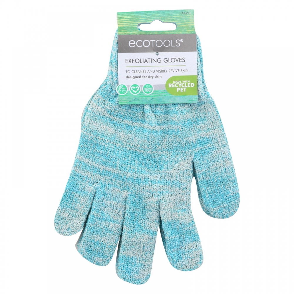Eco Tool Recycled Bath & Shower Gloves - 6개 묶음상품 - 1 PAIR
