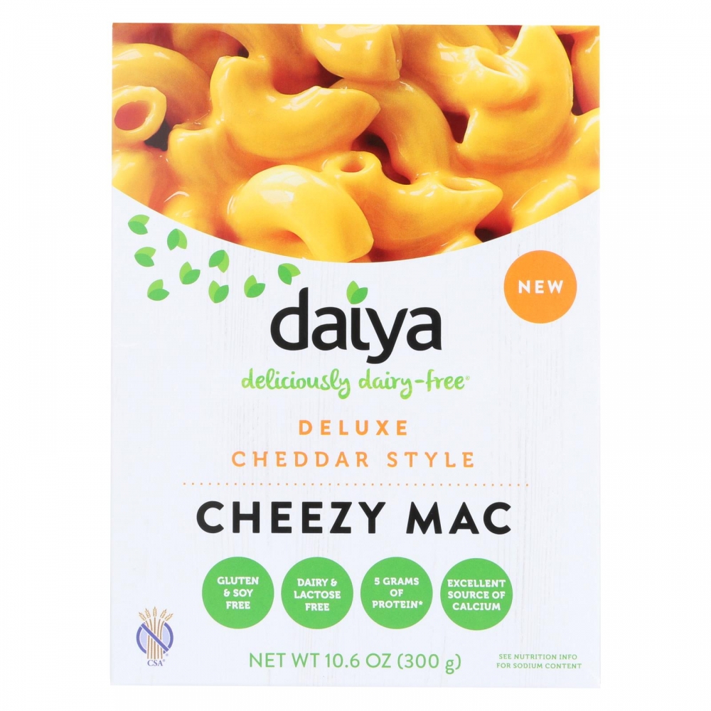 Daiya Foods - Cheezy Mac Deluxe - Cheddar Style - Dairy Free - 10.6 oz. - 8개 묶음상품