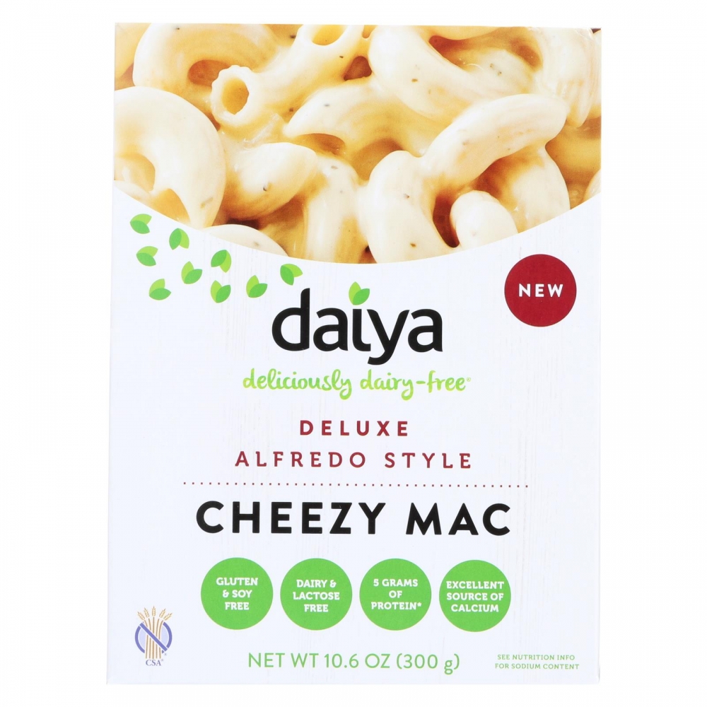 Daiya Foods - Cheezy Mac Deluxe - Alfredo Style - 10.6 oz. - 8개 묶음상품