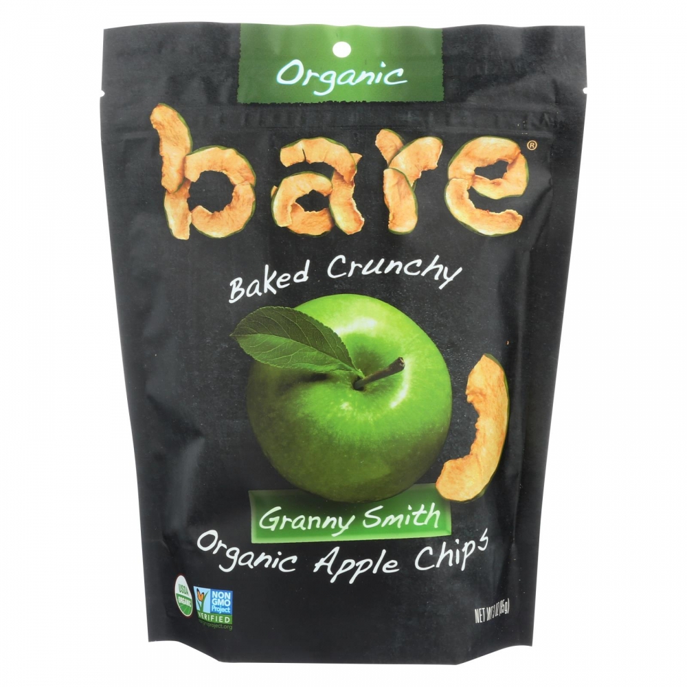 Bare Fruit Organic Bare Apple Chips - 12개 묶음상품 - 3 oz.