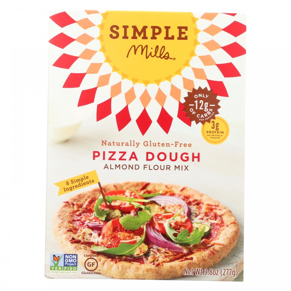 Simple Mills Almond Flour Pizza Dough Mix - 6개 묶음상품 - 9.8 oz.