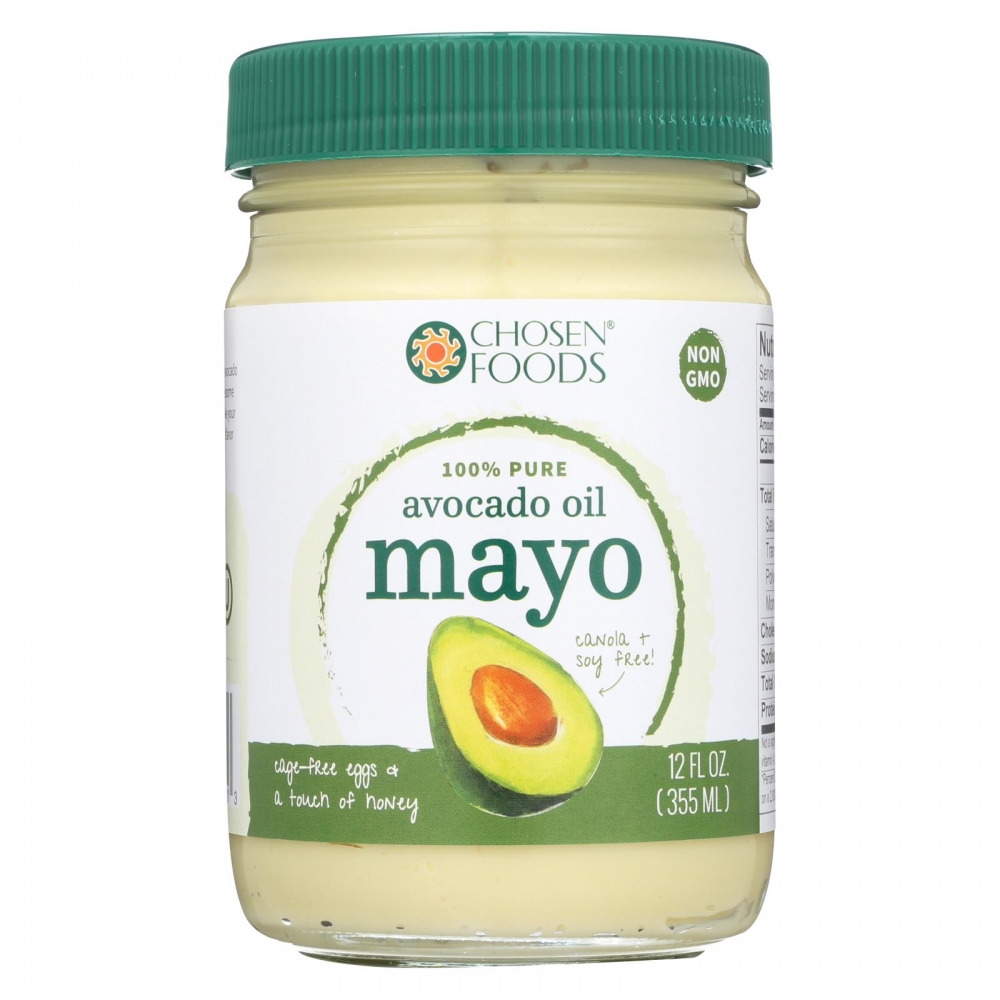 Chosen Foods Avocado Oil - Mayo - 6개 묶음상품 - 12 oz.