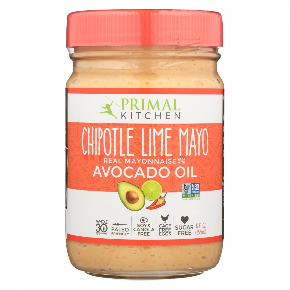 Primal Kitchen Chipotle Lime Mayo - Avocado Oil - 6개 묶음상품 - 12 oz.