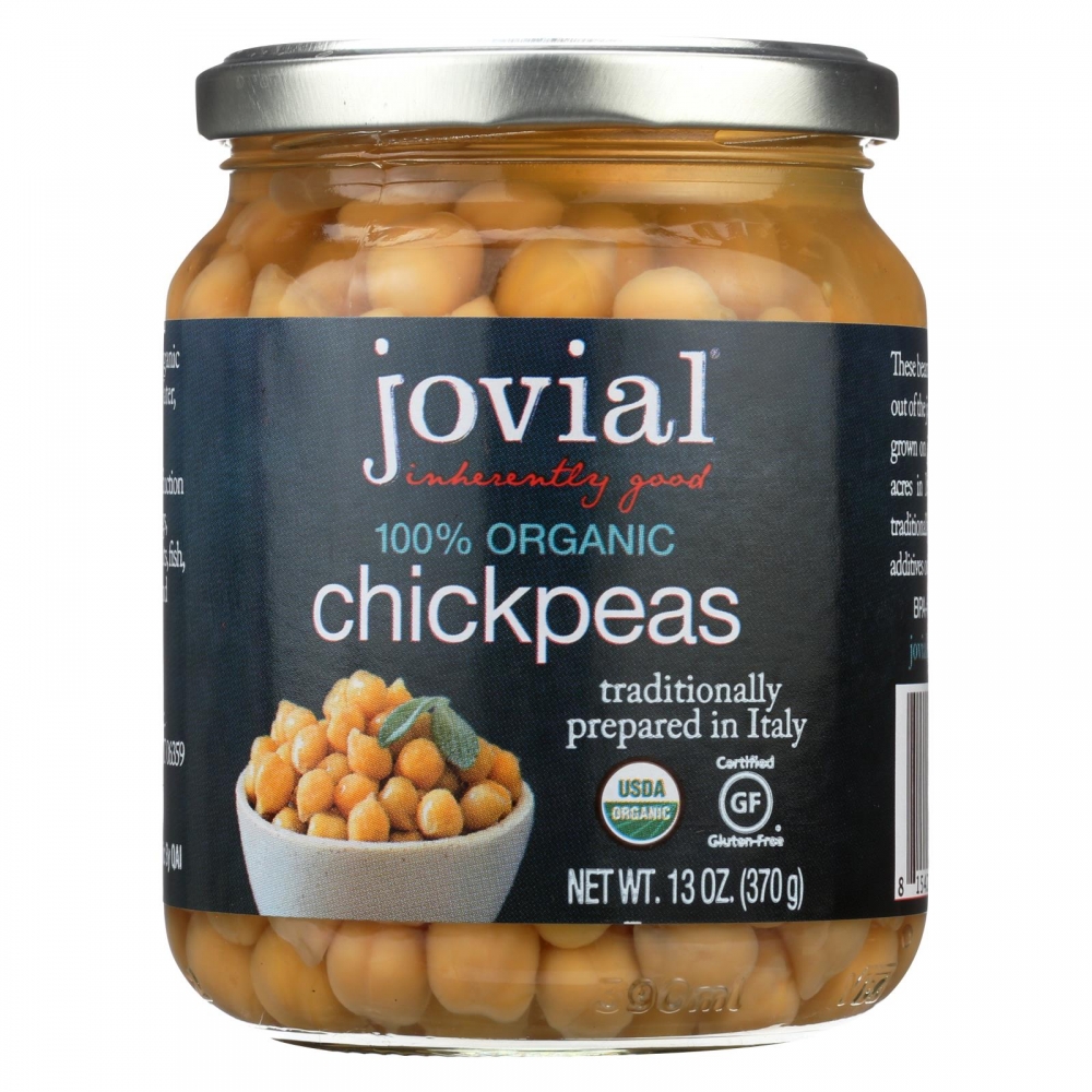 Jovial - Organic Chickpeas - 6개 묶음상품 - 13 oz.
