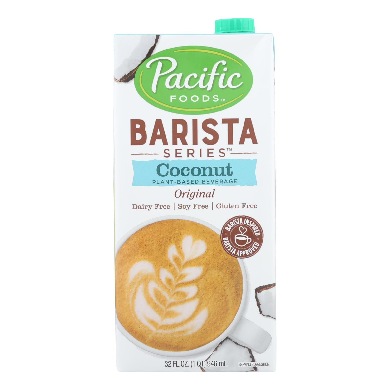 Pacific Foods Coconut Non-Dairy Beverage - 12개 묶음상품 - 32 OZ